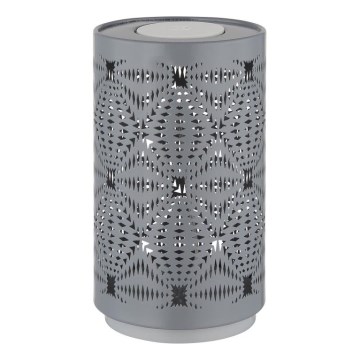 Globo - Candeeiro de mesa tátil LED RGB LED/1W/5V 500 mAh cinzento