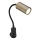 Globo - Candeeiro de parede com tomada 1xGU10/25W/230V preto/latão