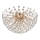 Globo - Candeeiro de tecto LED 6xG9/3,5W/230V dourado
