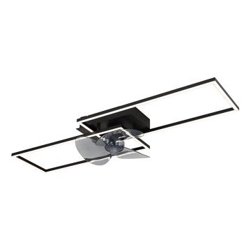 Globo - Candeeiro de tecto LED dimerizável com ventilador LED/38W/230V 3000-6500K + comando à distância