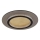 Globo - Candeeiro de tecto LED LED/24W/230V 3000/4000/6500K Ø 35 cm preto