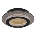 Globo - Candeeiro de Teto LED 12W 230V 3000/4000/6500K Ø 20 cm preto