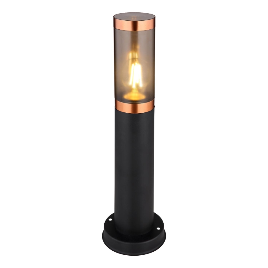 Globo - Candeeiro exterior 1xE27/23W/230V IP44 45 cm preto/cobre