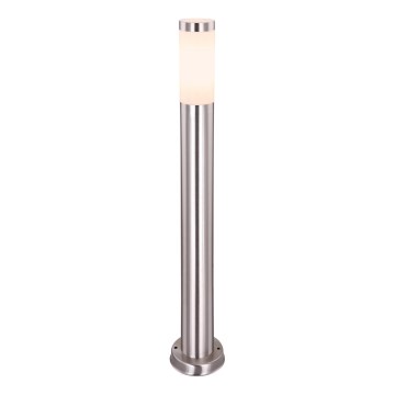 Globo - Candeeiro exterior 1xE27/23W/230V IP44 80 cm cromado brilhante