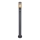 Globo - Candeeiro exterior com sensor 1xE27/15W/230V IP44 110 cm preto