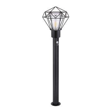 Globo - Candeeiro exterior com sensor 1xE27/15W/230V IP44