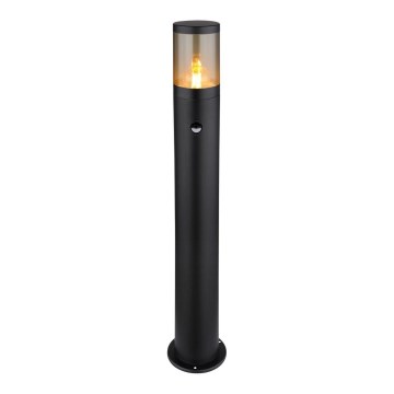 Globo - Candeeiro exterior com sensor 1xE27/60W/230V 80 cm IP44