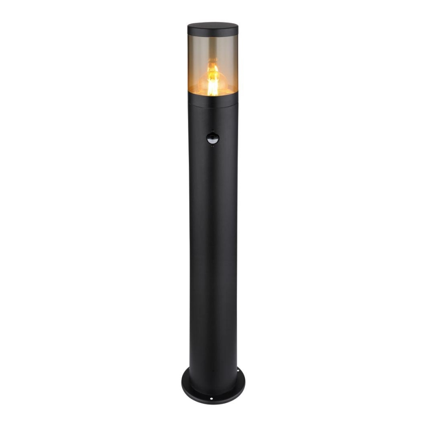 Globo - Candeeiro exterior com sensor 1xE27/60W/230V 80 cm IP44
