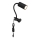 Globo - Candeeiro flexível com clipe 1xGU10/25W/230V preto