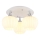Globo - Candeeiro integrado 3xE27/40W/230V branco