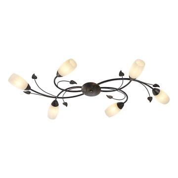 Globo - Candeeiro integrado 6xE14/40W/230V