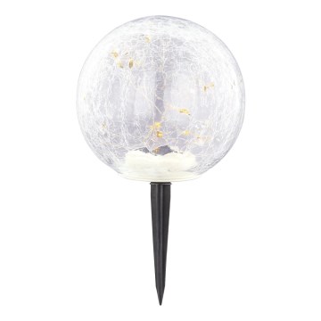 Globo - Candeeiro solar LED 15xLED/0,06W/3,2V diâmetro 15 cm IP44