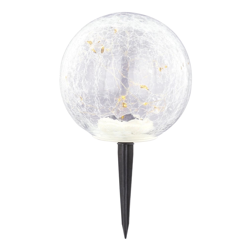 Globo - Candeeiro solar LED 15xLED/0,06W/3,2V diâmetro 15 cm IP44