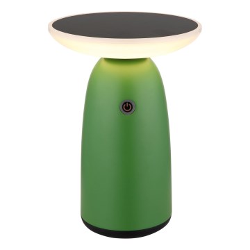 Globo - Candeeiro solar tátil regulável LED/10W/3,7V IP54 verde