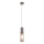 Globo - Candeeiro suspenso 1xE27/25W/230V diâmetro 10,5 cm cromado mate
