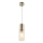 Globo - Candeeiro suspenso 1xE27/25W/230V diâmetro 10,5 cm latão
