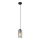 Globo - Candeeiro suspenso 1xE27/25W/230V diâmetro 11 cm preto