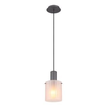 Globo - Candeeiro suspenso 1xE27/40W/230V diâmetro 18 cm branco