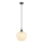 Globo - Candeeiro suspenso 1xE27/40W/230V diâmetro 24 cm branco/antracite
