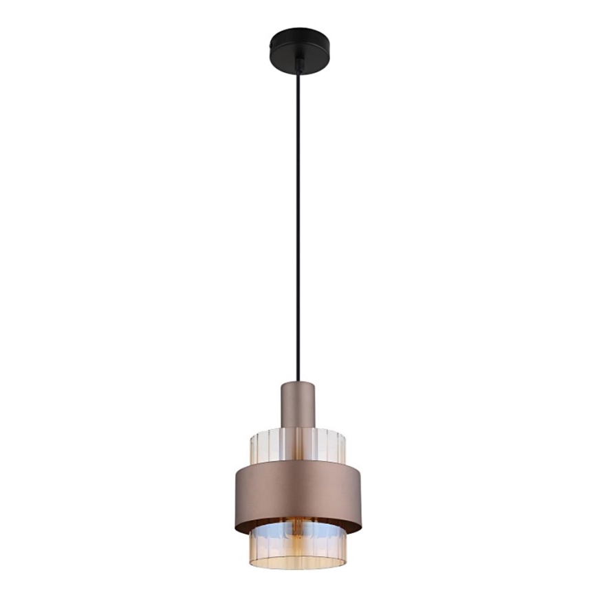 Globo - Candeeiro suspenso 1xE27/60W/230V diâmetro 18,5 cm