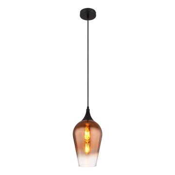 Globo - Candeeiro suspenso 1xE27/60W/230V diâmetro 18 cm cobre