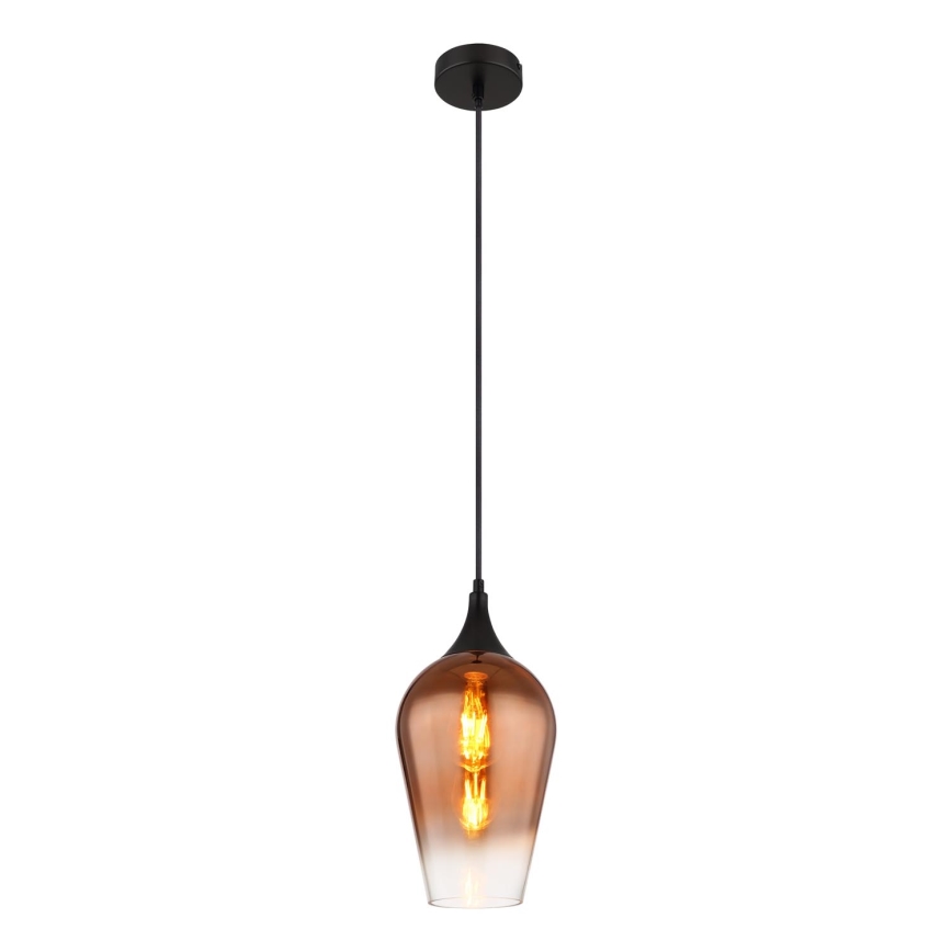 Globo - Candeeiro suspenso 1xE27/60W/230V diâmetro 18 cm cobre