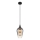 Globo - Candeeiro suspenso 1xE27/60W/230V diâmetro 18 cm preto