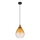 Globo - Candeeiro suspenso 1xE27/60W/230V diâmetro 21 cm laranja