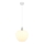 Globo - Candeeiro suspenso 1xE27/60W/230V diâmetro 29 cm branco