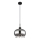 Globo - Candeeiro suspenso 1xE27/9W/230V diâmetro 28 cm preto