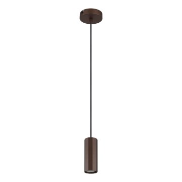 Globo - Candeeiro suspenso 1xGU10/25W/230V castanho