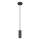 Globo - Candeeiro suspenso 1xGU10/25W/230V castanho