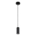 Globo - Candeeiro suspenso 1xGU10/25W/230V preto