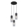 Globo - Candeeiro suspenso 3xE27/25W/230V diâmetro 30 cm preto