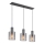 Globo - Candeeiro suspenso 3xE27/40W/230V cinzento