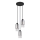 Globo - Candeeiro suspenso 3xE27/40W/230V diâmetro 25 cm preto