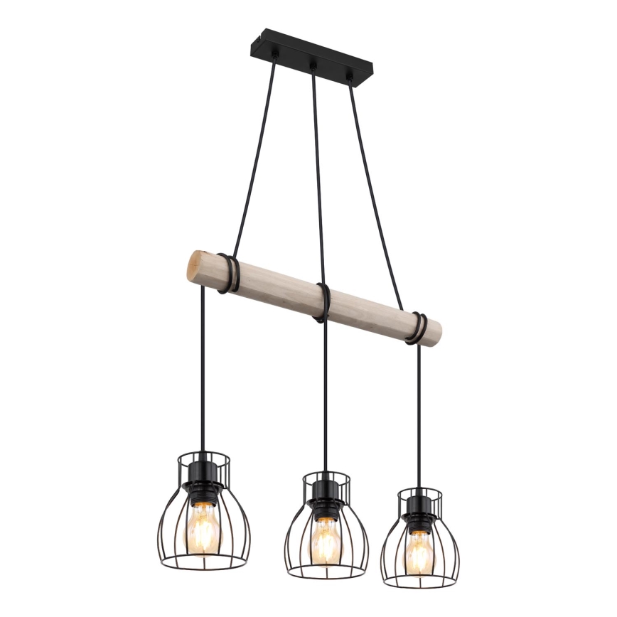 Globo - Candeeiro suspenso 3xE27/40W/230V