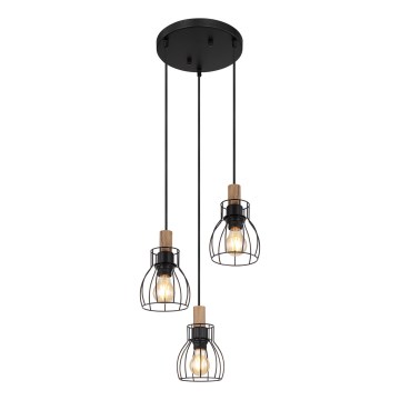 Globo - Candeeiro suspenso 3xE27/40W/230V