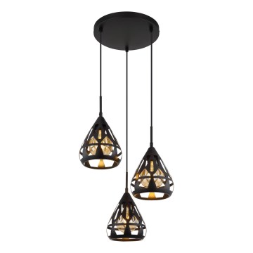 Globo - Candeeiro suspenso 3xE27/40W/230V