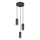 Globo - Candeeiro suspenso 3xGU10/25W/230V preto