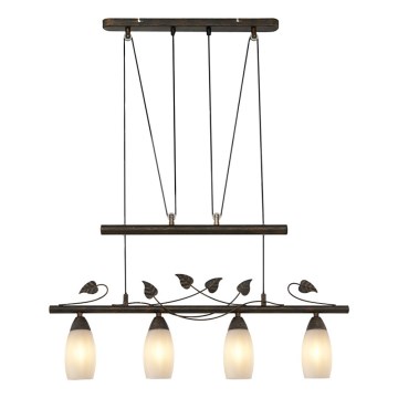 Globo - Candeeiro suspenso 4xE14/28W/230V