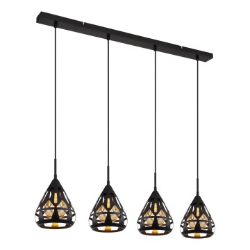 Globo - Candeeiro suspenso 4xE27/40W/230V