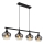 Globo - Candeeiro suspenso 4xE27/40W/230V preto