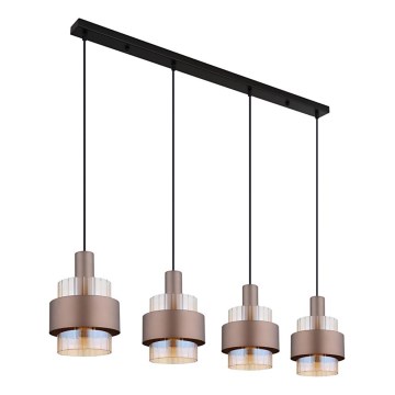 Globo - Candeeiro suspenso 4xE27/60W/230V