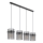 Globo - Candeeiro suspenso 4xE27/60W/230V preto