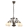 Globo - Candeeiro suspenso 5xE14/40W/230V