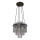 Globo - Candeeiro suspenso 5xE14/40W/230V preto