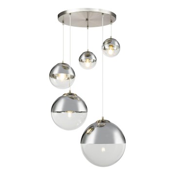 Globo - Candeeiro suspenso 5xE27/60W/230V diâmetro 65 cm