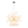 Globo - Candeeiro suspenso 6xE14/25W/230V diâmetro 55 cm branco