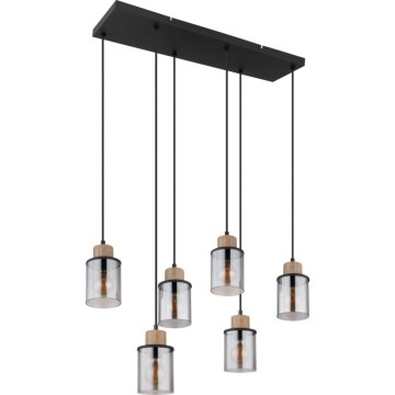 Globo - Candeeiro suspenso 6xE27/15W/230V